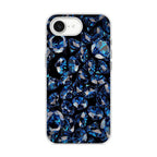 Blue Diamonds Pattern iPhone 16e Case