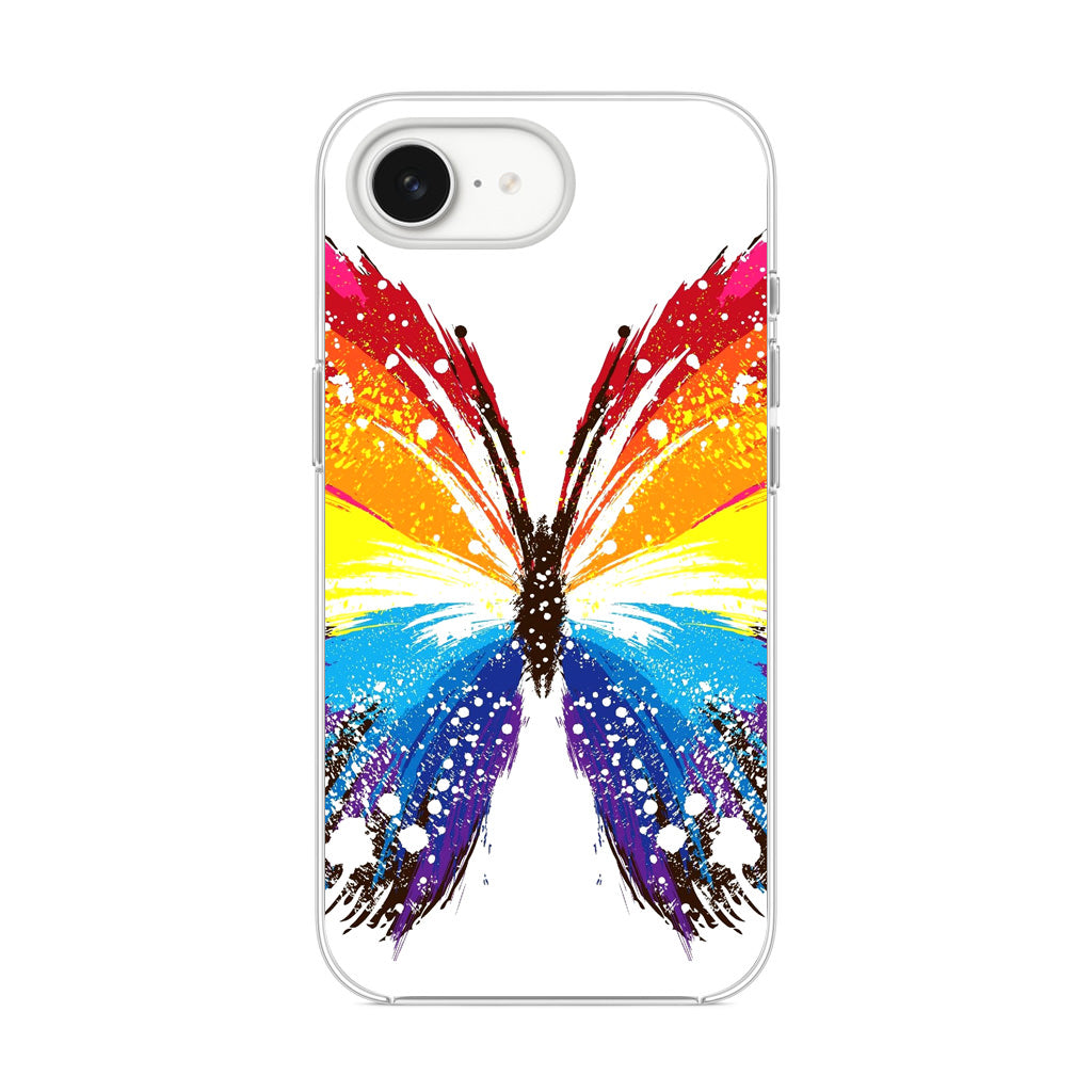 Butterfly Abstract Colorful iPhone 16e Case