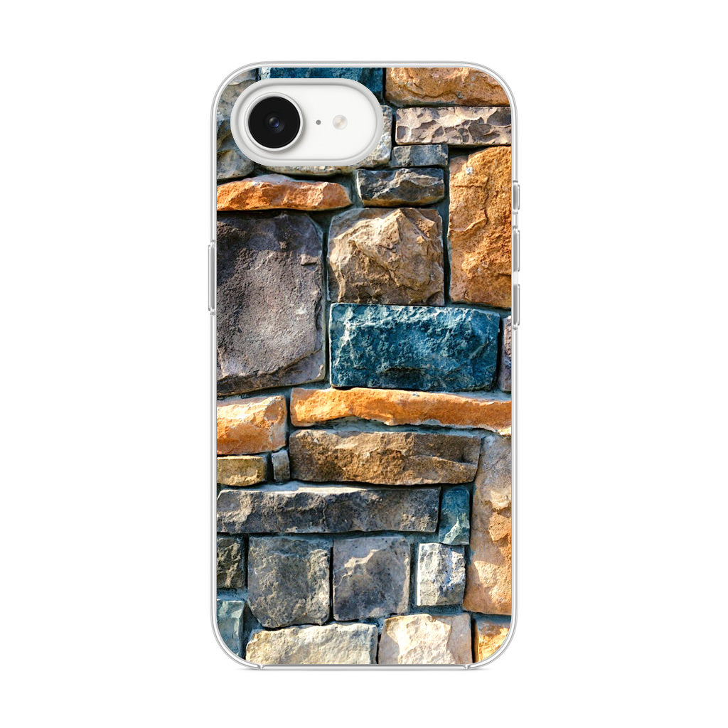 Colored Stone Piles iPhone 16e Case