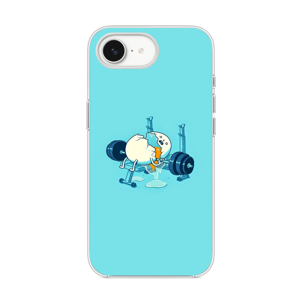 Egg Accident Workout iPhone 16e Case