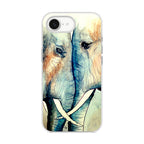 Elephants Sadness iPhone 16e Case