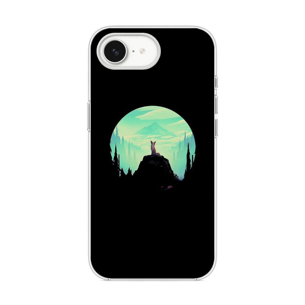 Fox on the Rock iPhone 16e Case