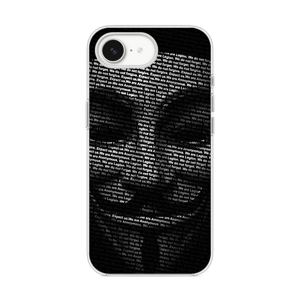 Guy Fawkes Mask Anonymous iPhone 16e Case