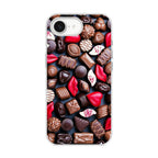 I Love Choco Pattern iPhone 16e Case