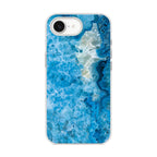 Navy Blue Marble iPhone 16e Case