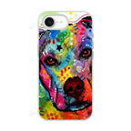 Pitbull Love Painting iPhone 16e Case