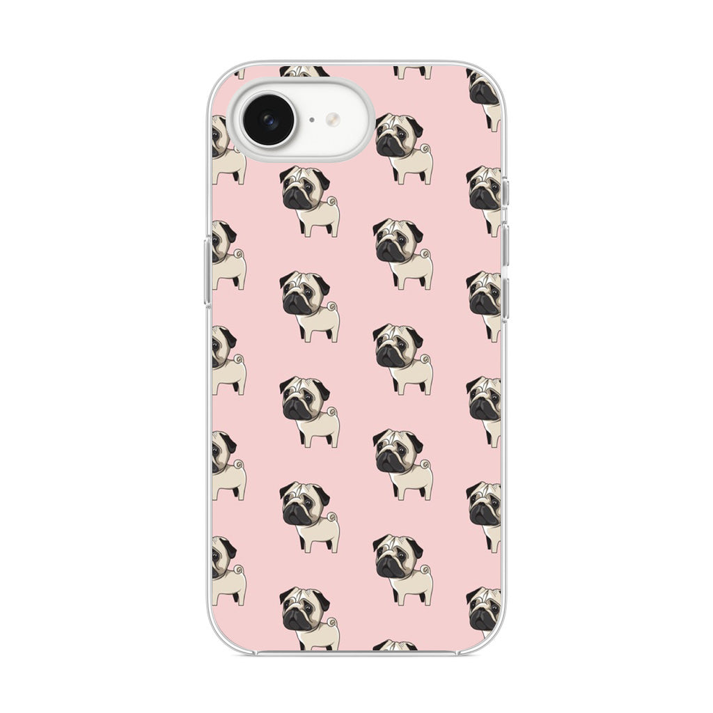 Pugs Pattern iPhone 16e Case