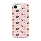 Pugs Pattern iPhone 16e Case