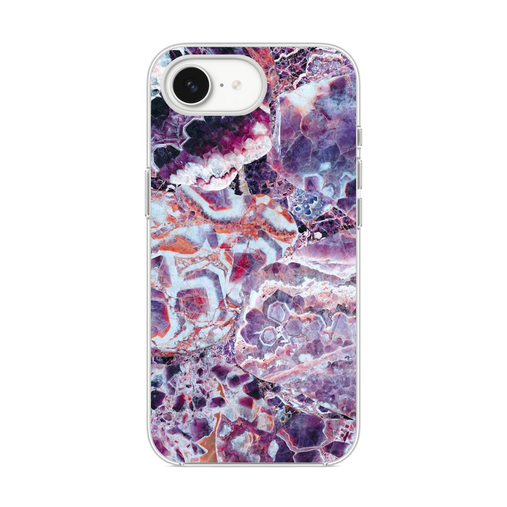 Purple Marble iPhone 16e Case