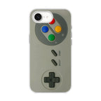 Silver Console Controller iPhone 16e Case