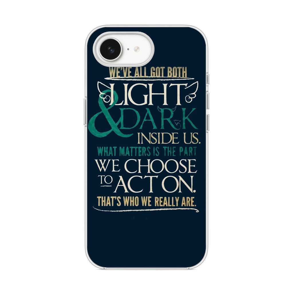 Sirius Black Quotes iPhone 16e Case