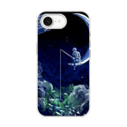 Tardis Walking To The Moon iPhone 16e Case