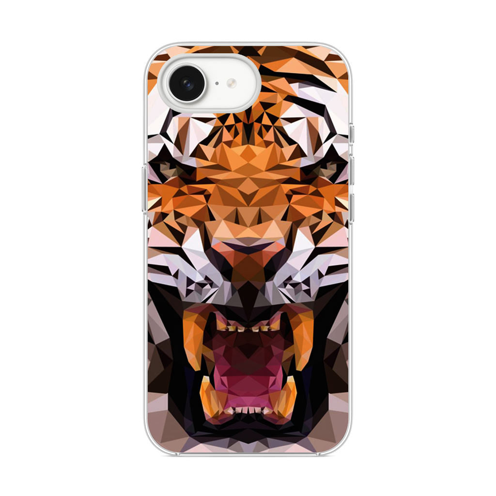 Tiger Polygon iPhone 16e Case