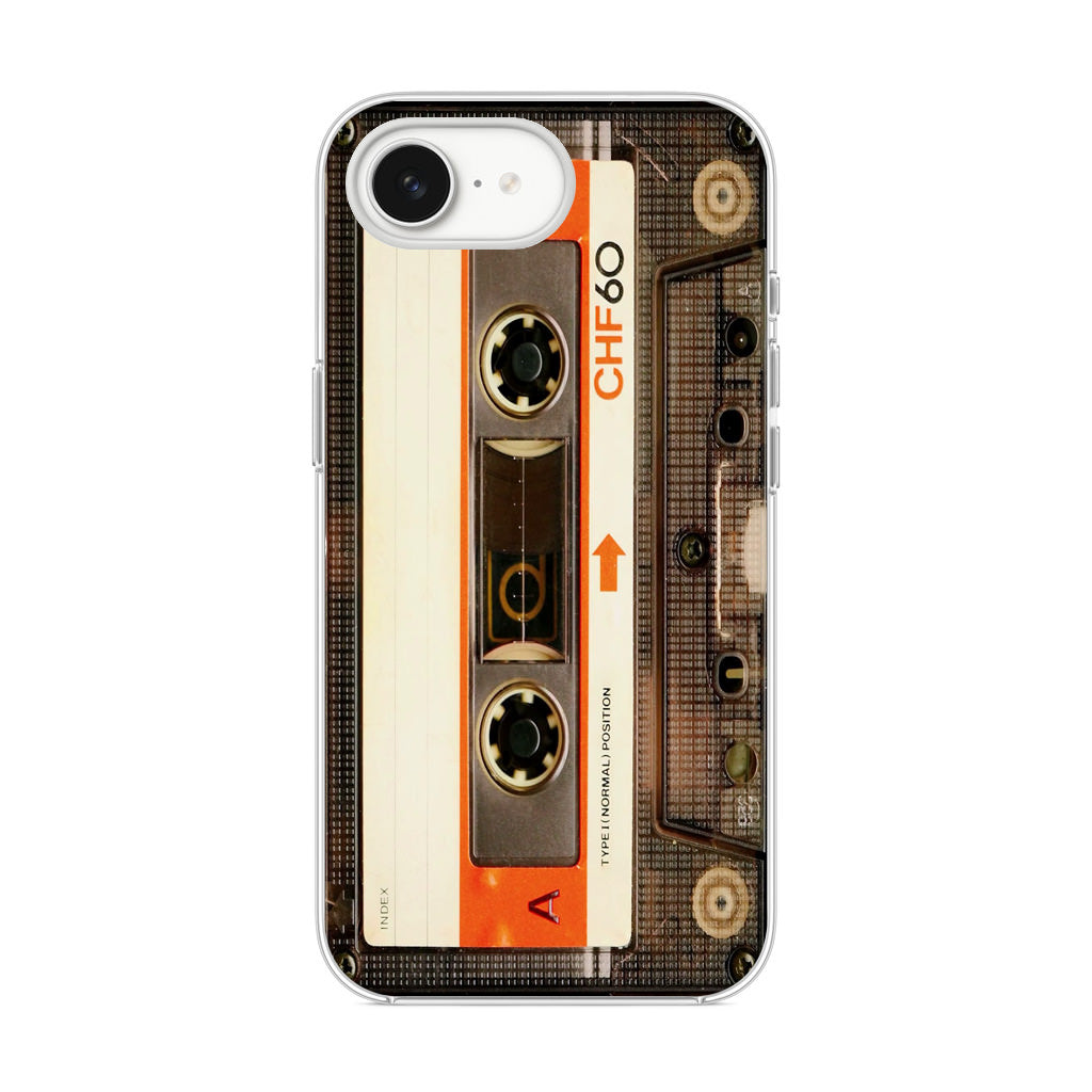 Vintage Audio Cassette iPhone 16e Case