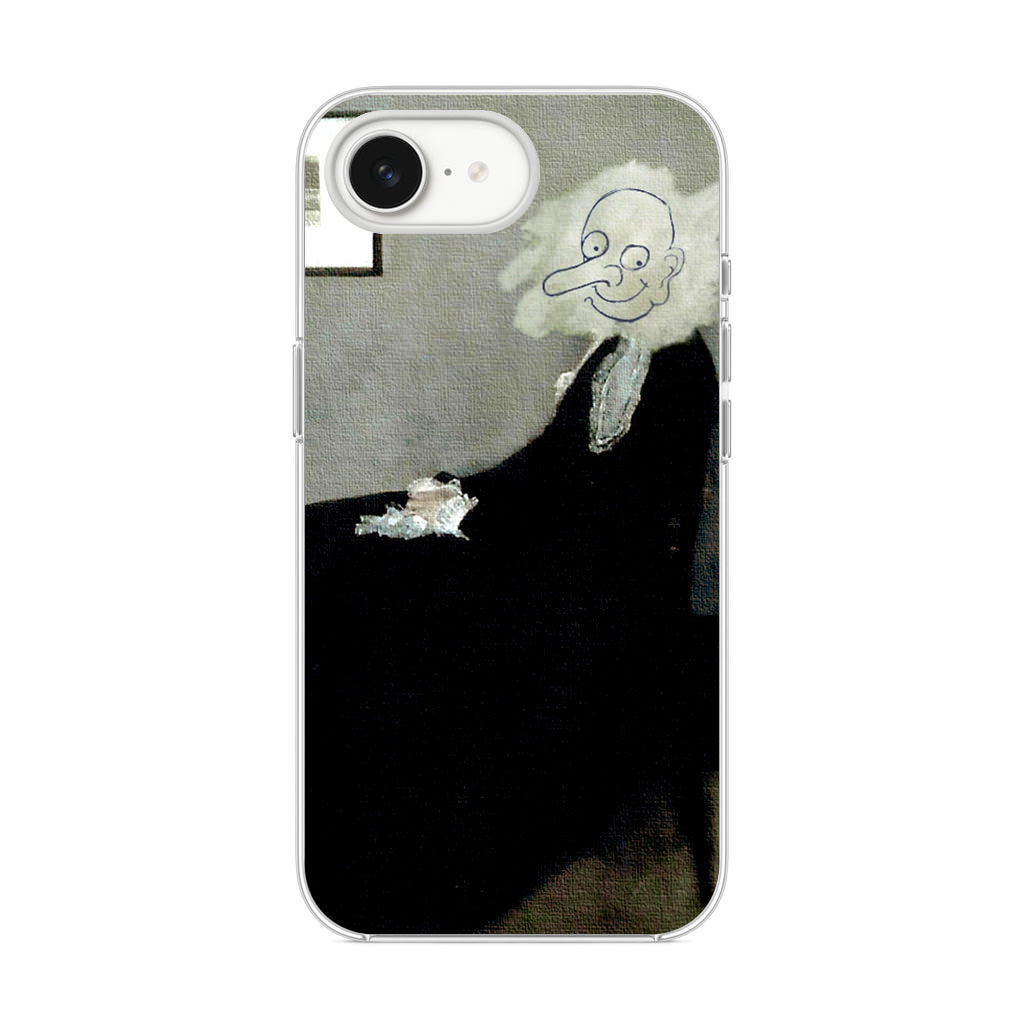 Whistler's Mother by Mr. Bean iPhone 17e Case