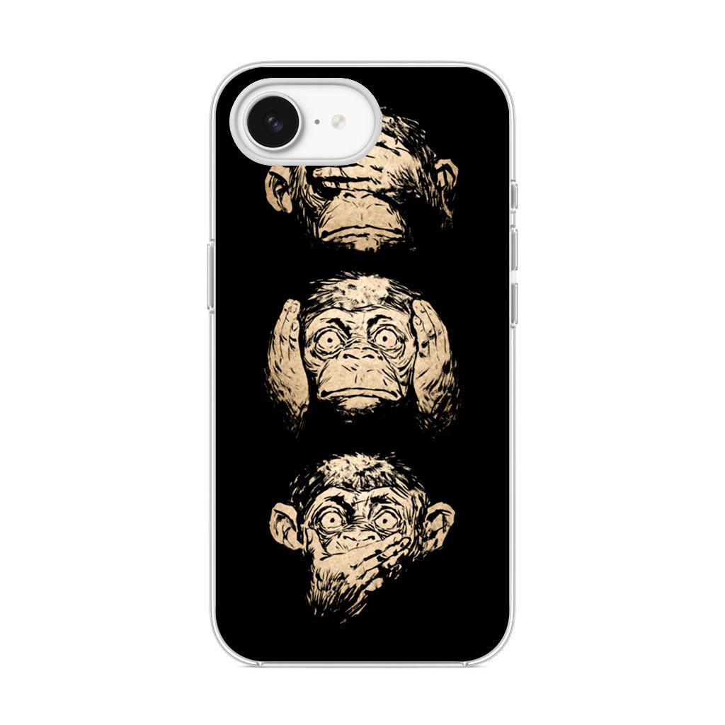 3 Wise Monkey iPhone 16e Case