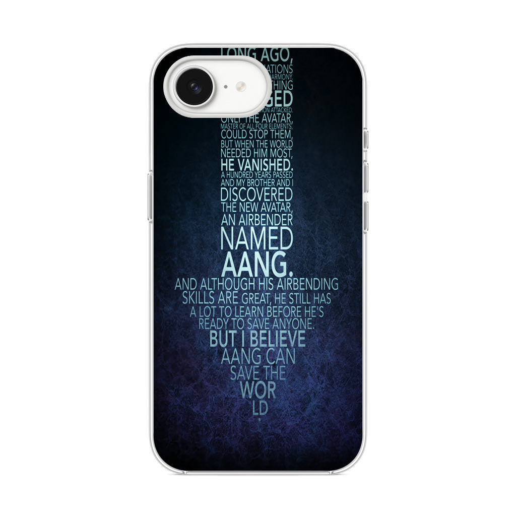 Avatar Quotes iPhone 16e Case