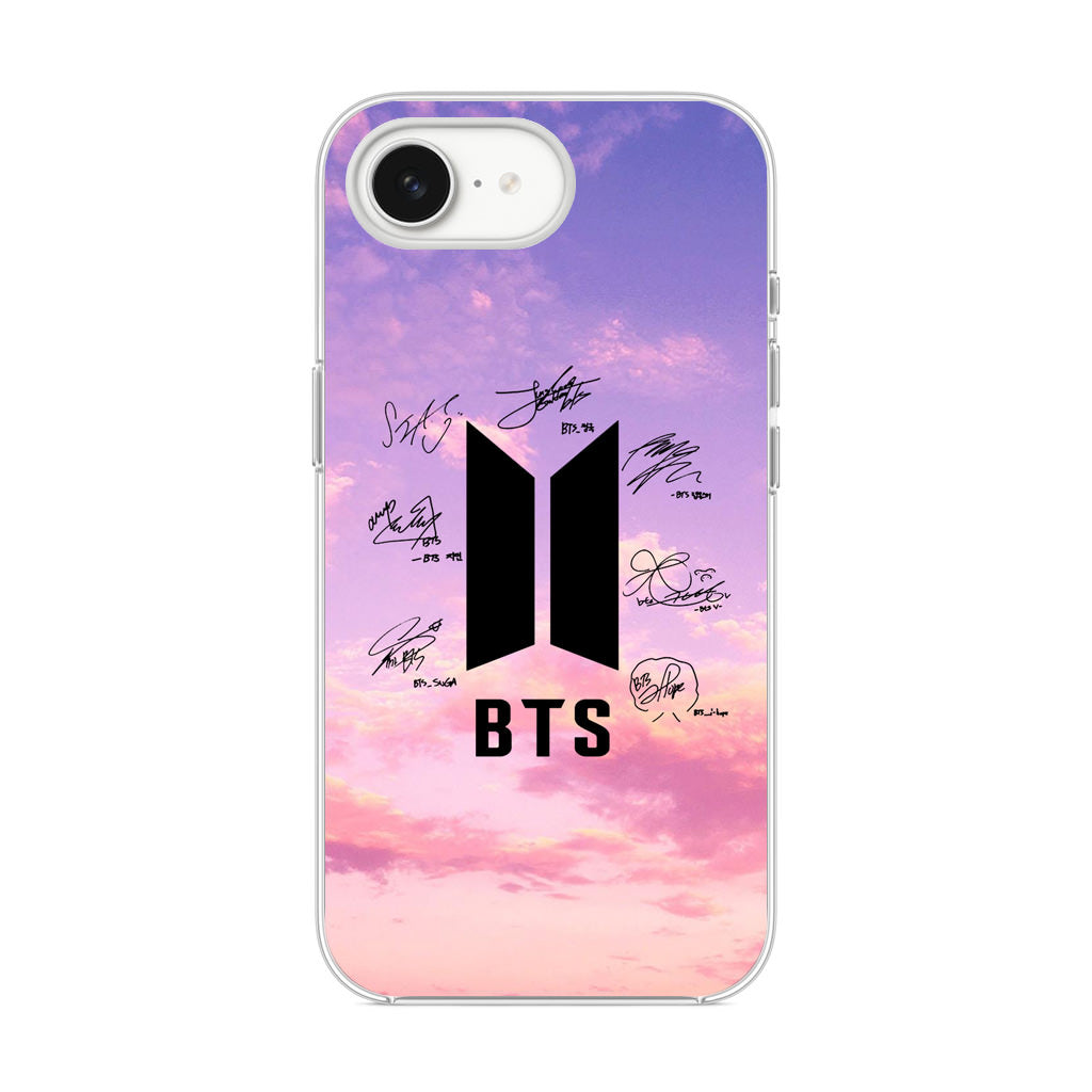 BTS Signature 2 iPhone 16e Case