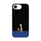 Calvin and Hobbes Space iPhone 16e Case