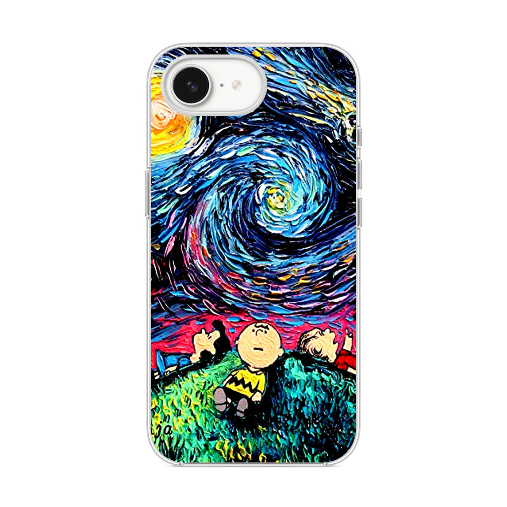 Peanuts At Starry Night iPhone 17e Case