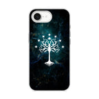 White Tree Of Gondor In Space Nebula iPhone 16e Case