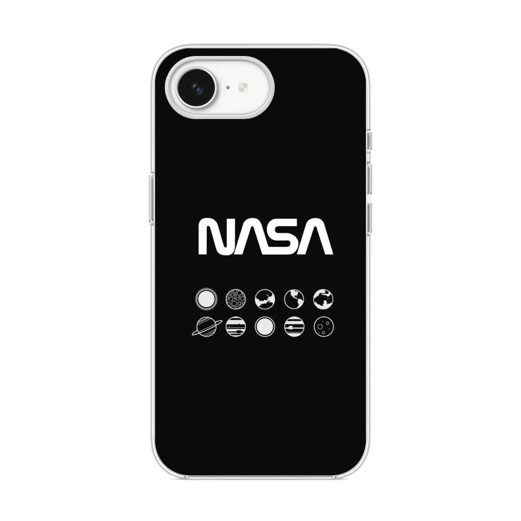 NASA Minimalist iPhone 16e Case
