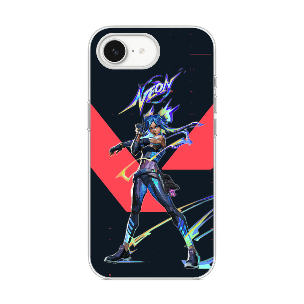 Neon Artwork iPhone 16e Case