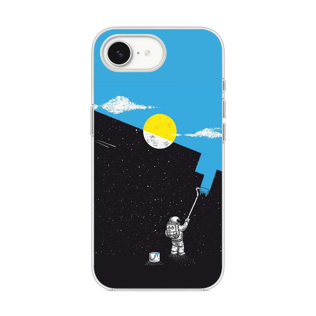 Space Paiting Day iPhone 16e Case