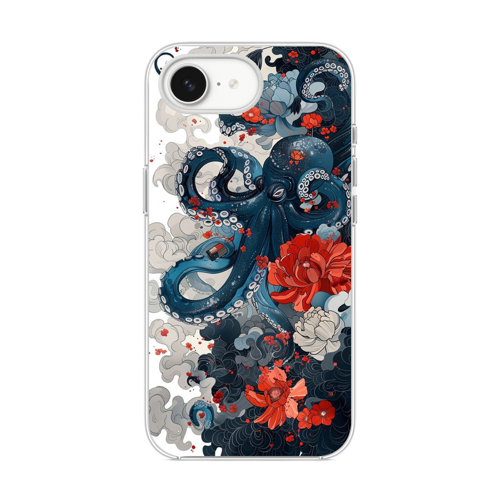 Floral Kraken iPhone 16e Case