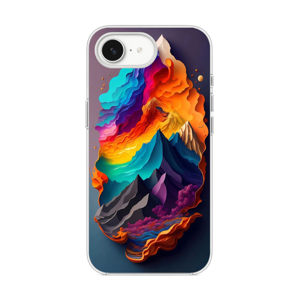 The Spectrum of Peaks iPhone 16e Case