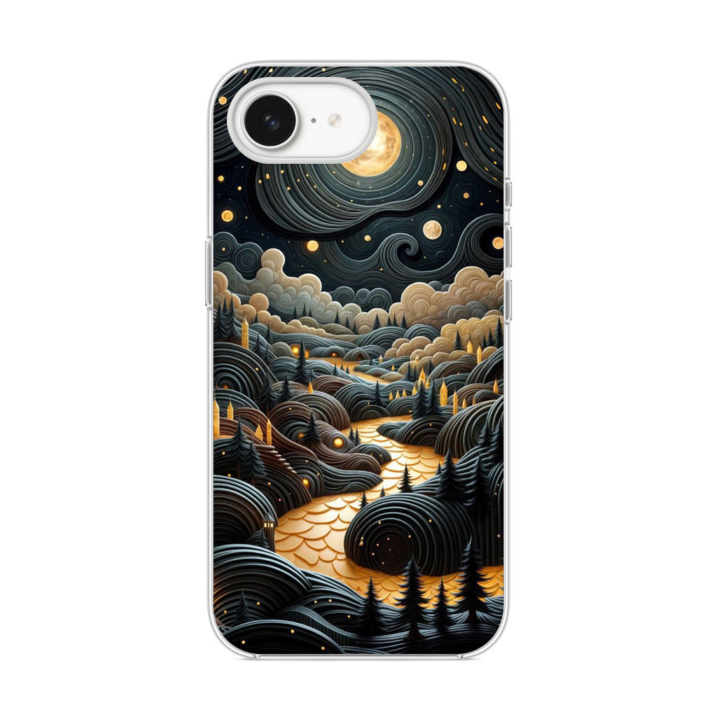 Whispers of the Lunar Valley iPhone 16e Case