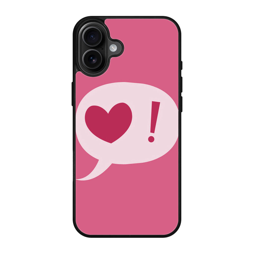 Love Pink iPhone 17 Case