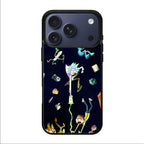 Rick And Morty Portal Fall iPhone 17 Pro / 17 Pro Max Case