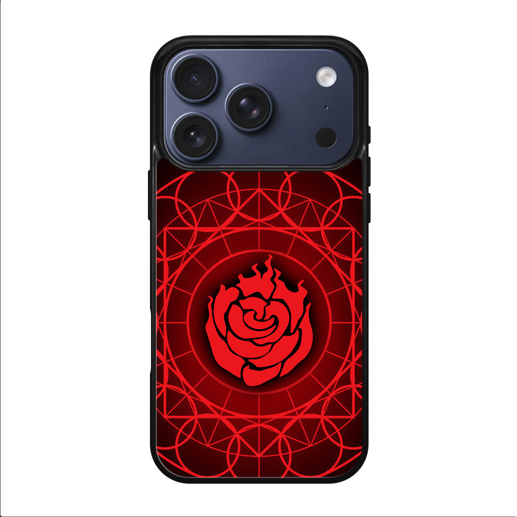 Ruby Rose Symbol RWBY iPhone 17 Pro / 17 Pro Max Case