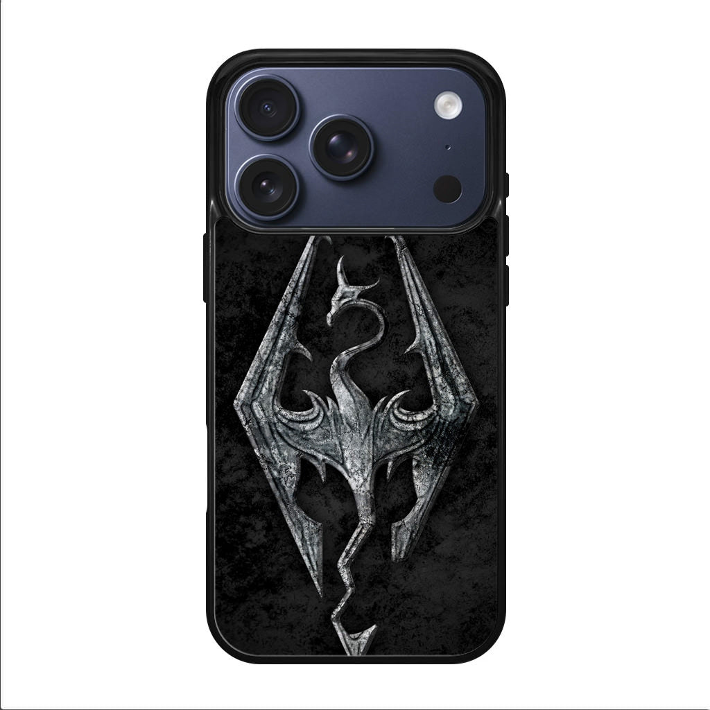 The Elder Scrolls V Skyrim Logo iPhone 17 Pro / 17 Pro Max Case