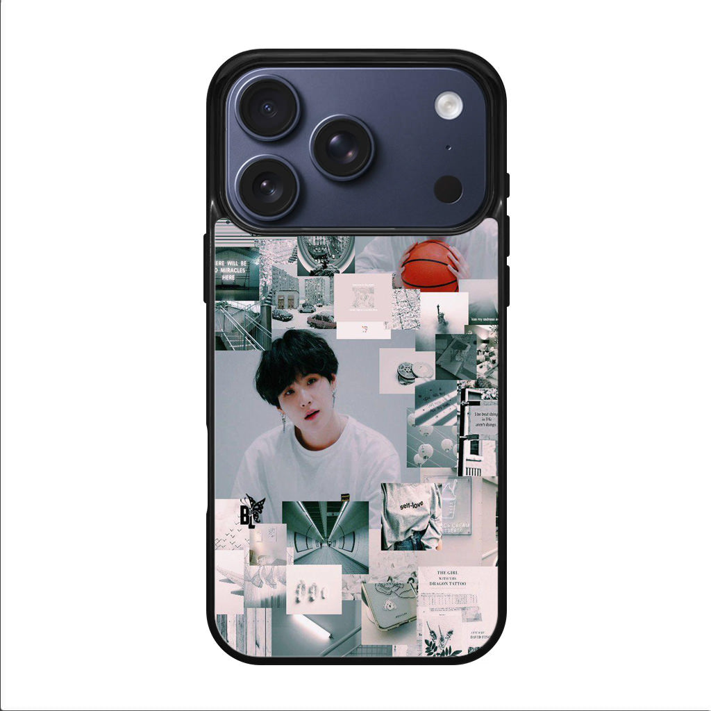 Suga College Wallpaper iPhone 17 Pro / 17 Pro Max Case