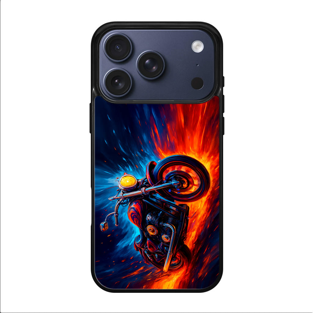 Ride Through Fire and Ice iPhone 17 Pro / 17 Pro Max Case