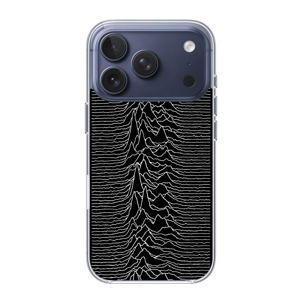 Joy Division Unknown Pleasures iPhone 17 Pro / 17 Pro Max Case