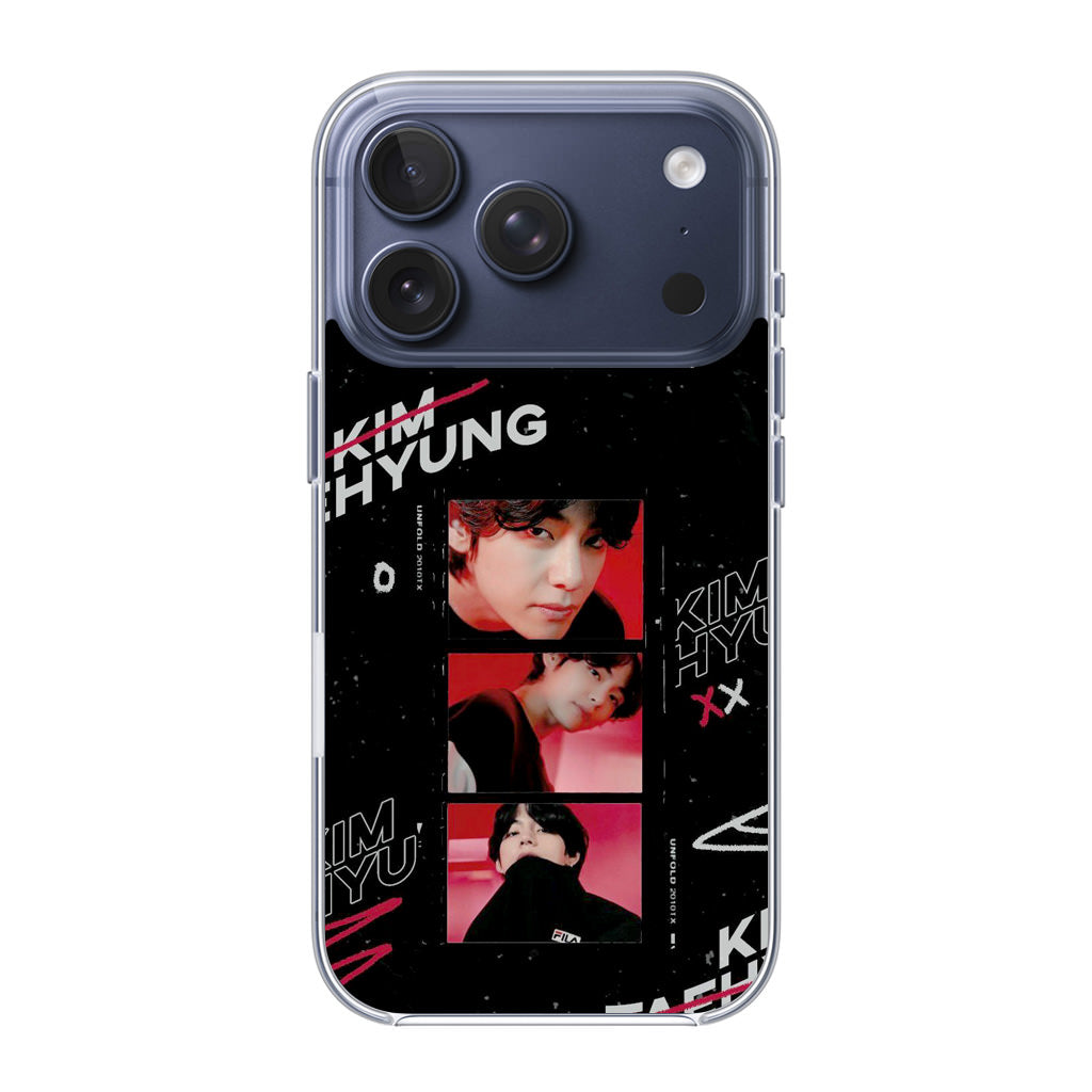 Kim Tae-hyung BTS iPhone 17 Pro / 17 Pro Max Case