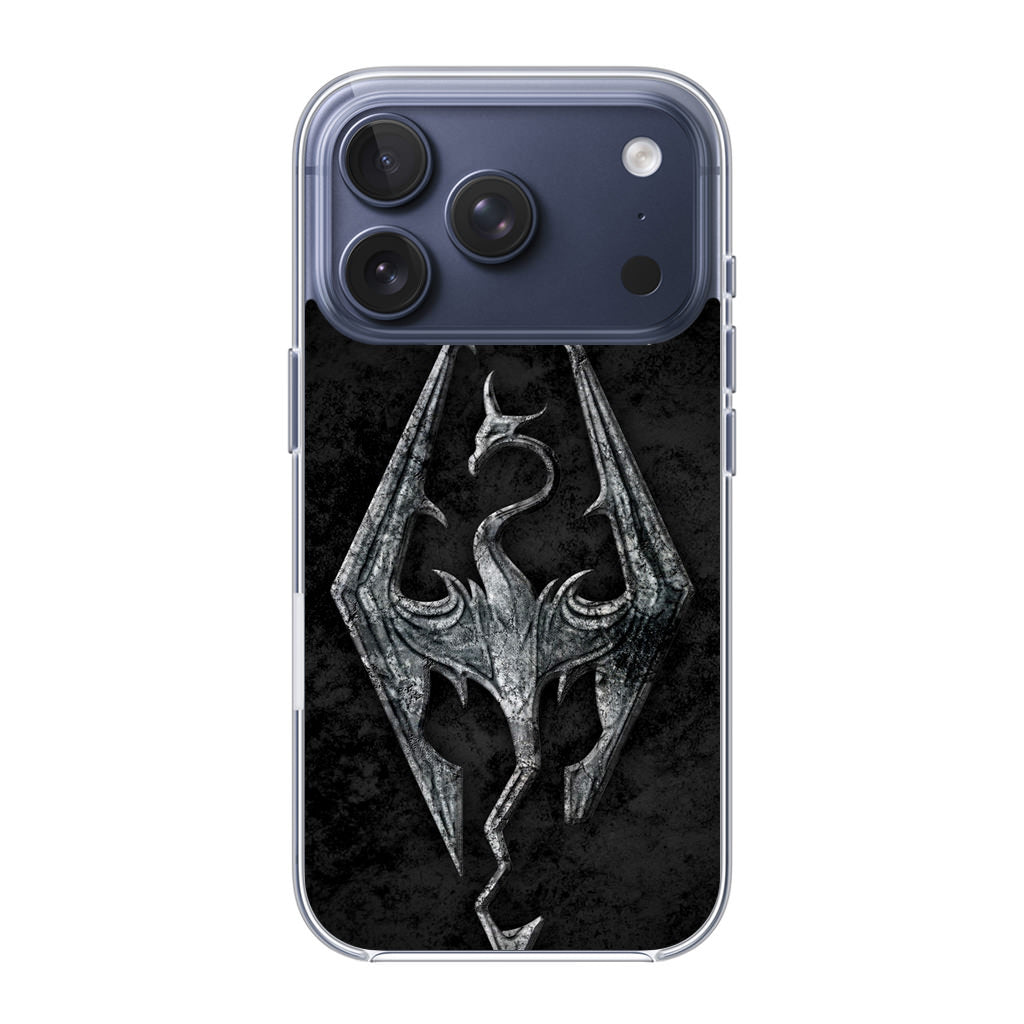 The Elder Scrolls V Skyrim Logo iPhone 17 Pro / 17 Pro Max Case