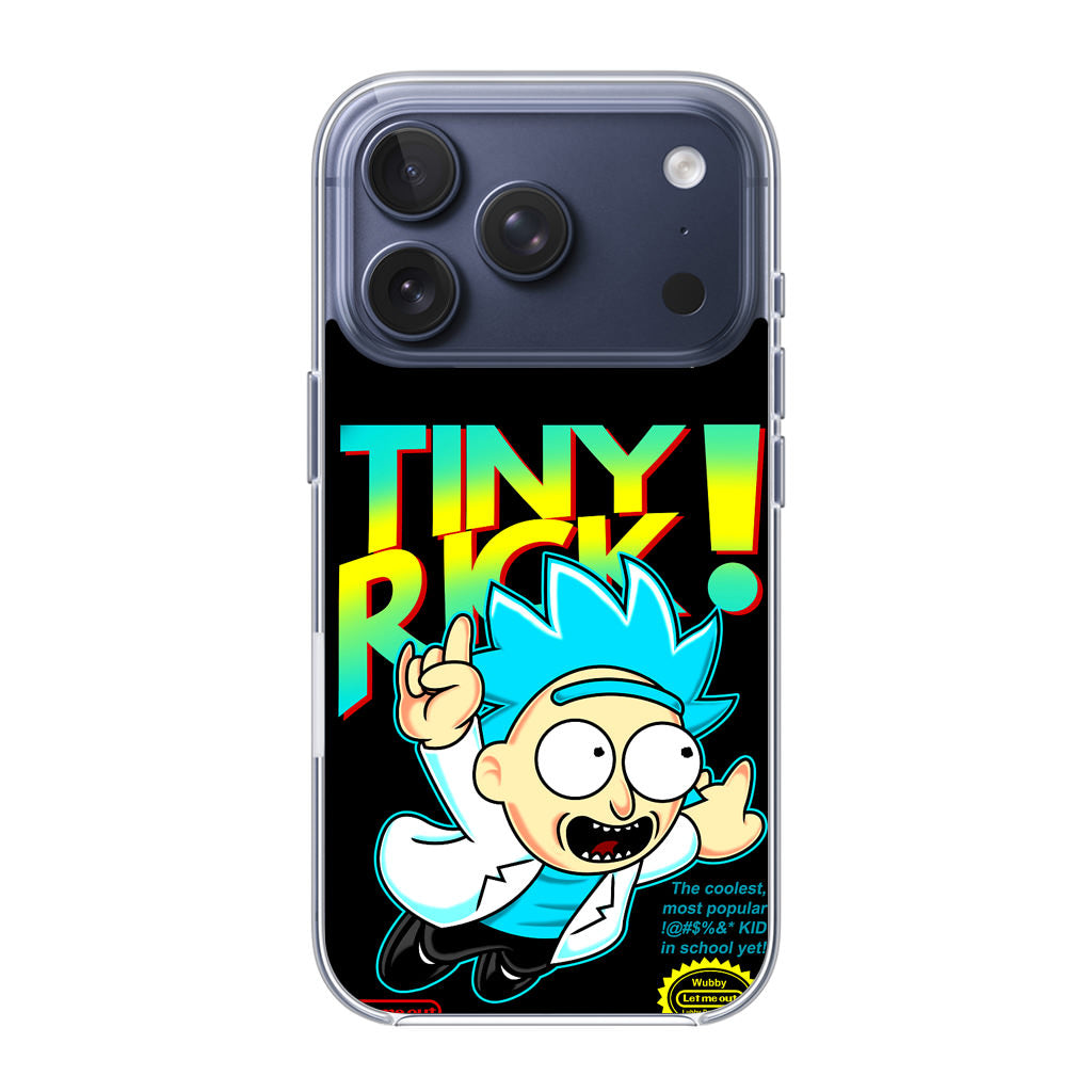 Tiny Rick Let Me Out iPhone 17 Pro / 17 Pro Max Case