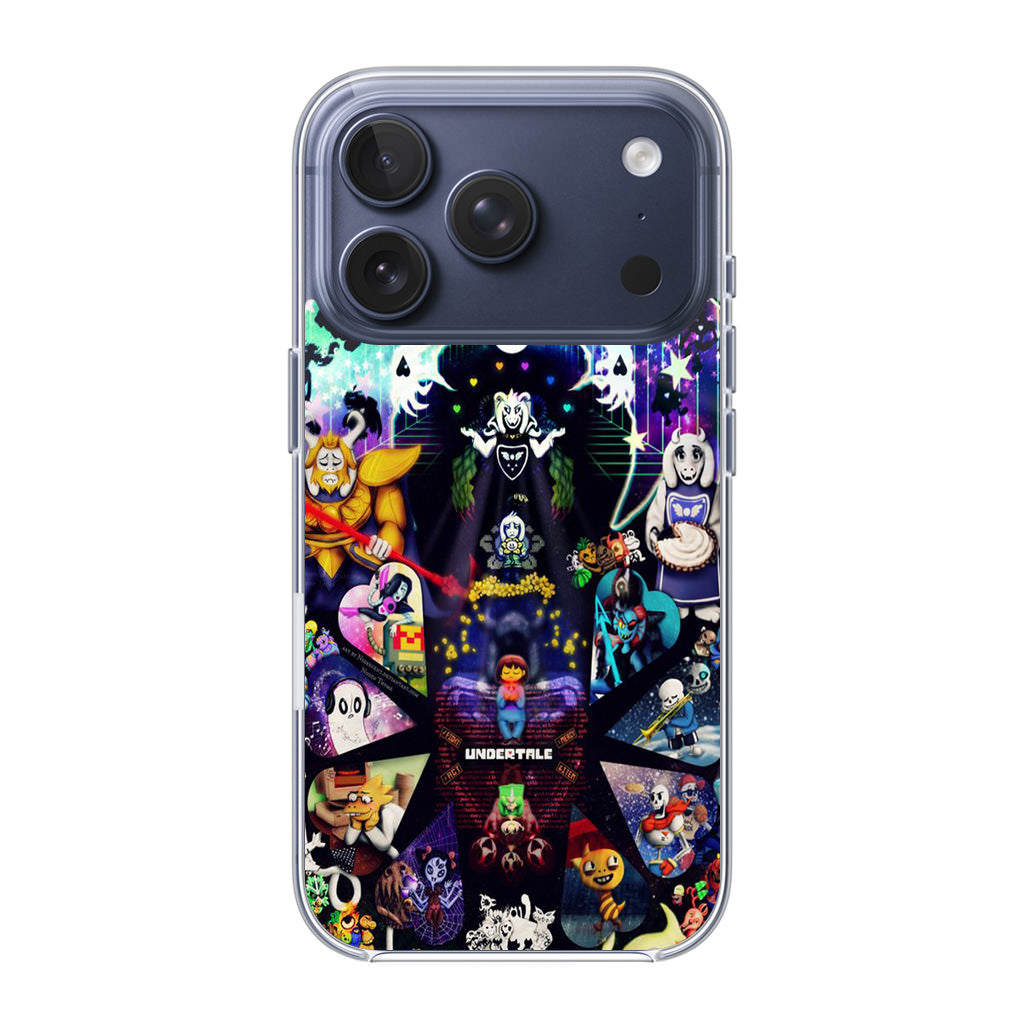 Undertale All Characters iPhone 17 Pro / 17 Pro Max Case