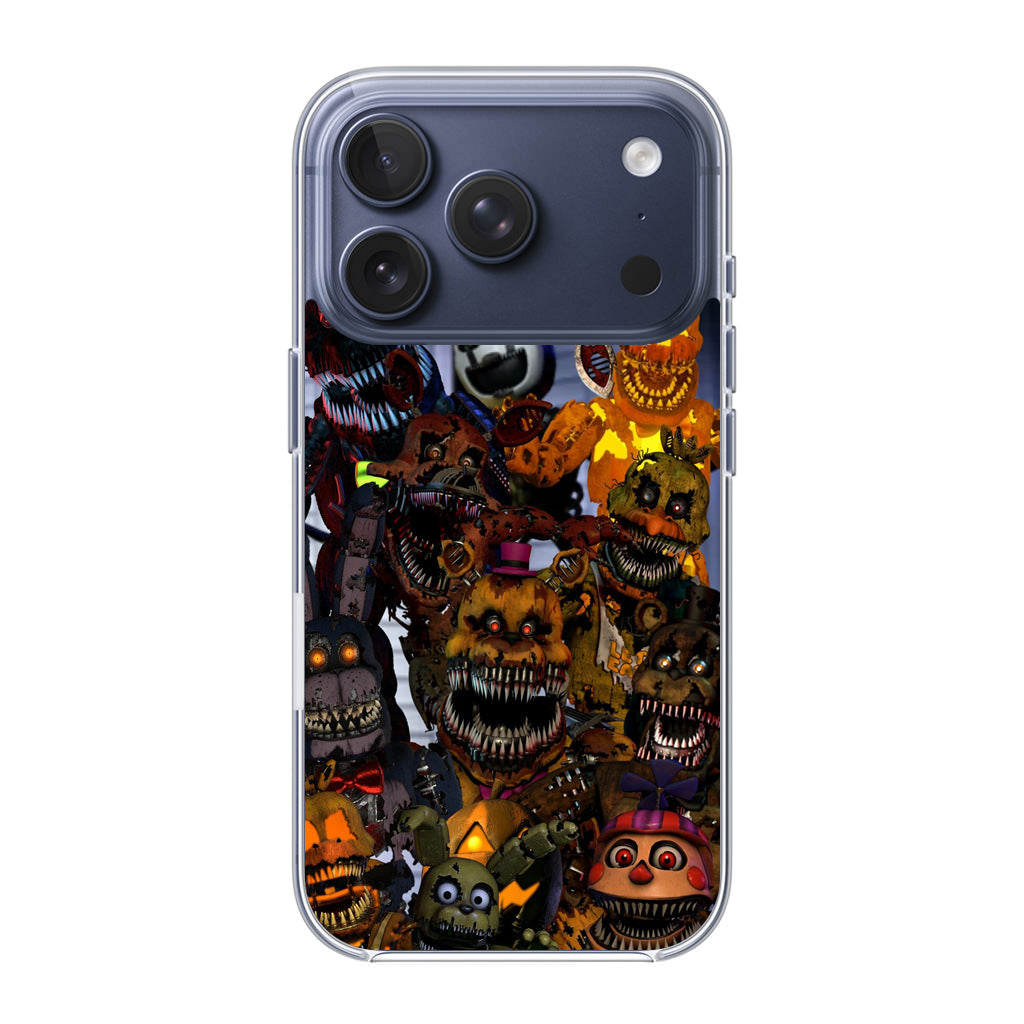 Five Nights at Freddy's Scary Characters iPhone 17 Pro / 17 Pro Max Case