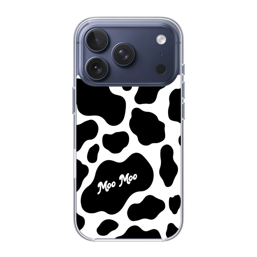 Moo Moo Pattern iPhone 17 Pro / 17 Pro Max Case