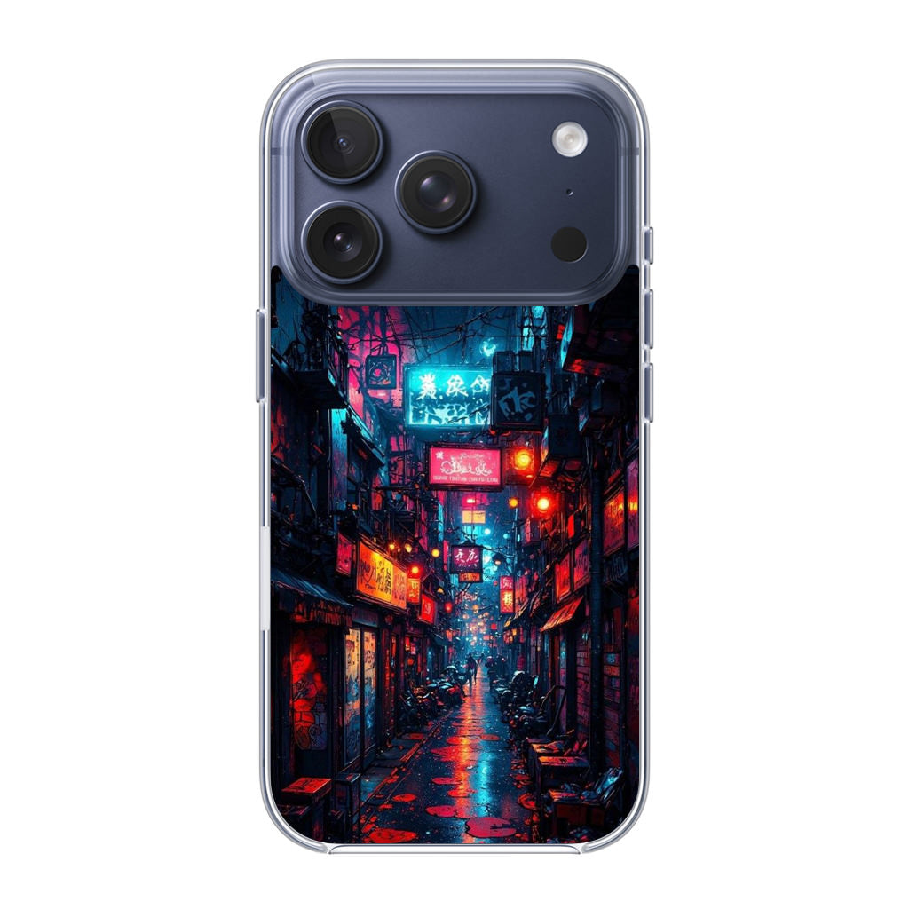 Neon Veins Of The Cyber City iPhone 17 Pro / 17 Pro Max Case