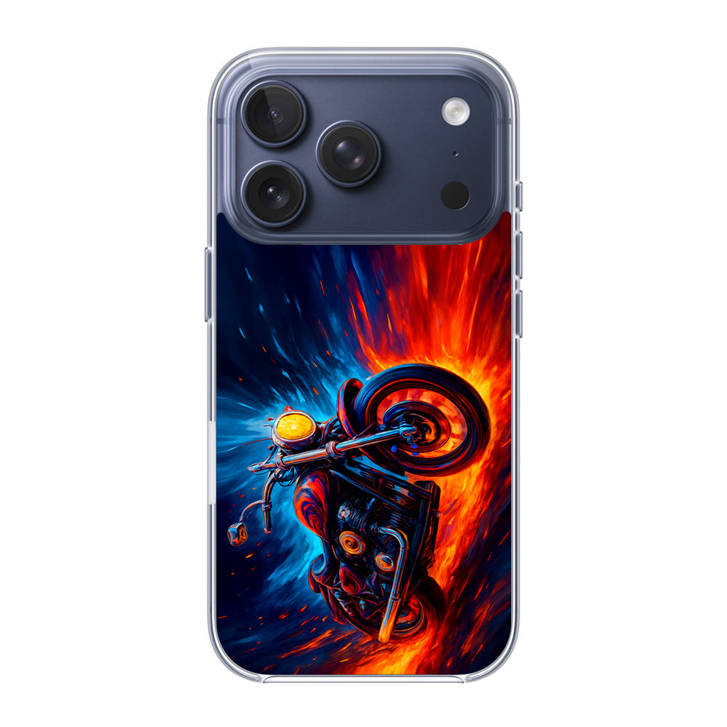 Ride Through Fire and Ice iPhone 17 Pro / 17 Pro Max Case