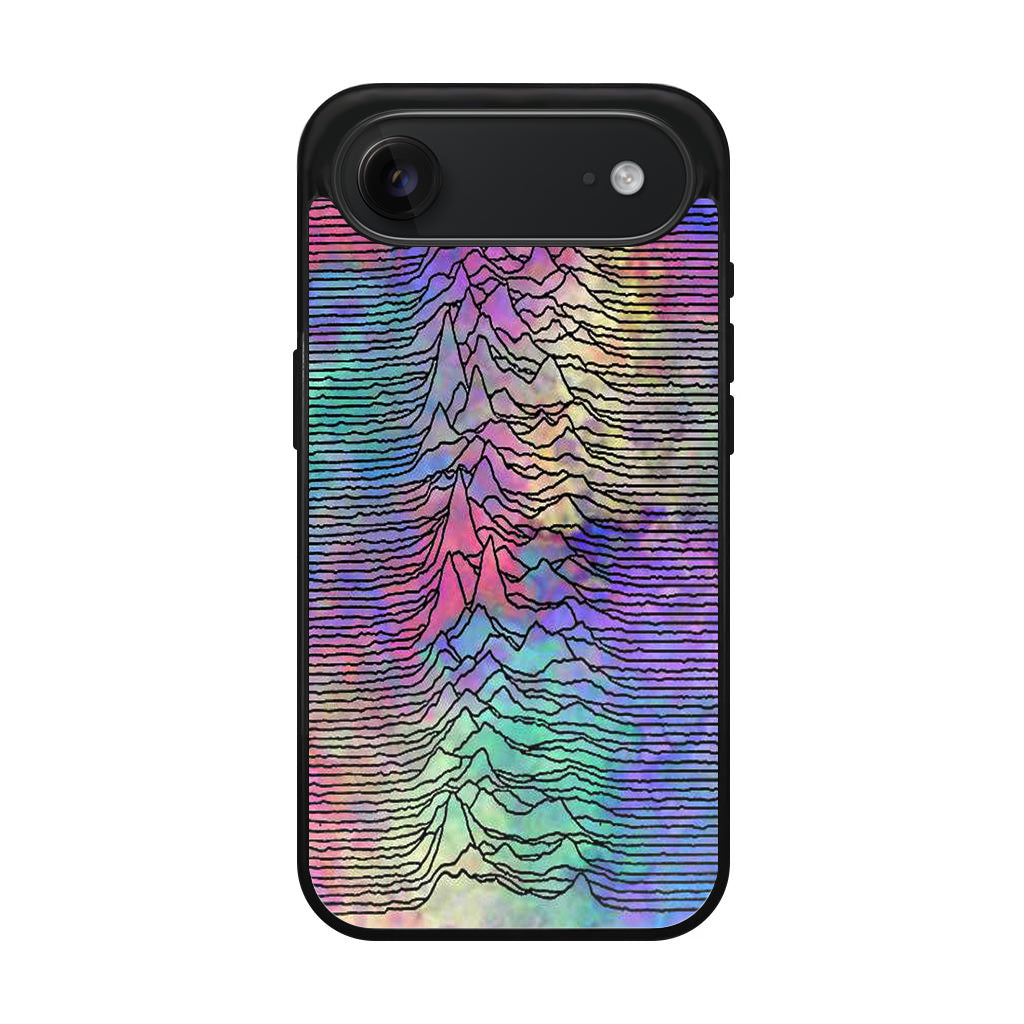 Joy Division Unknown Pleasures Colorful iPhone Air Case