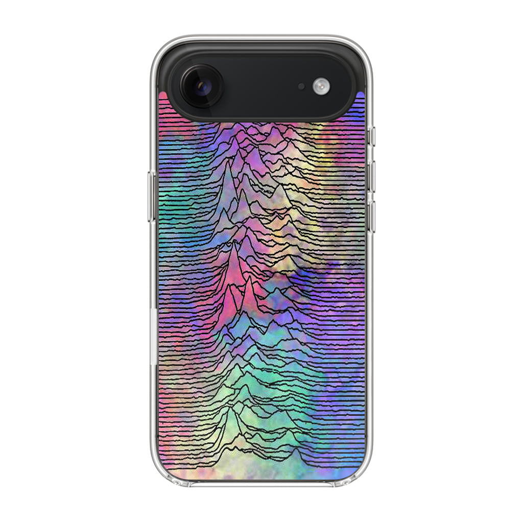 Joy Division Unknown Pleasures Colorful iPhone Air Case